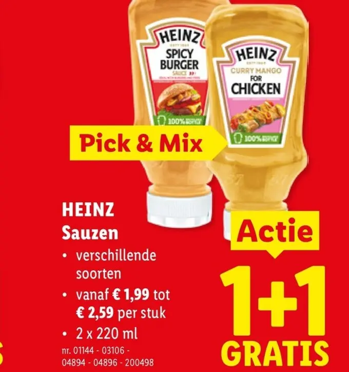 Promotie: Sauzen