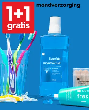 Aanbieding: fluoride mouthwash