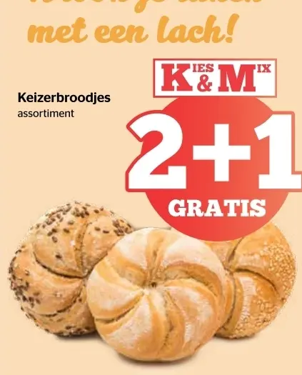 Aanbieding: Keizerbroodjes