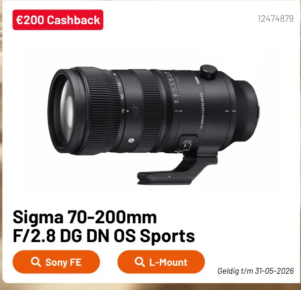Aanbieding: 70-200mm F/2.8 DG DN OS Sports