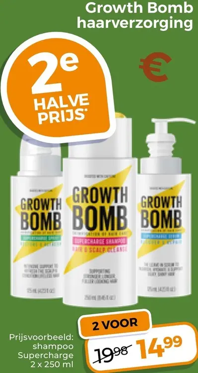 Aanbieding: Growth Bomb Haarverzorging