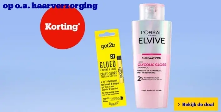 Aanbieding: Haarverzorging