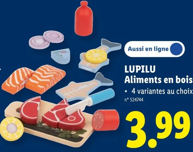 Offre: Aliments en bois
