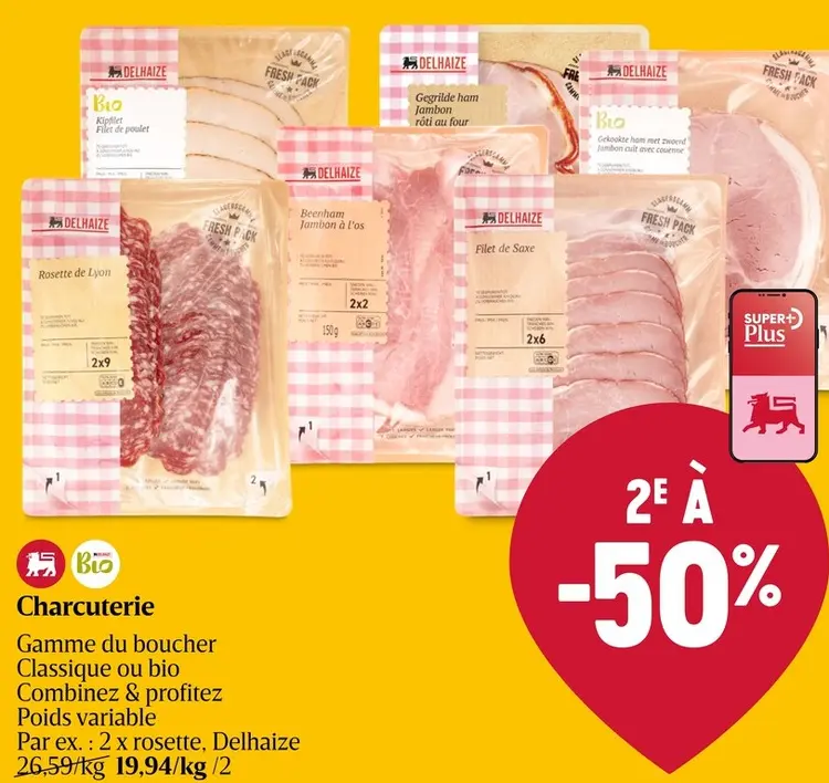 Offre: Delhaize Charcuterie