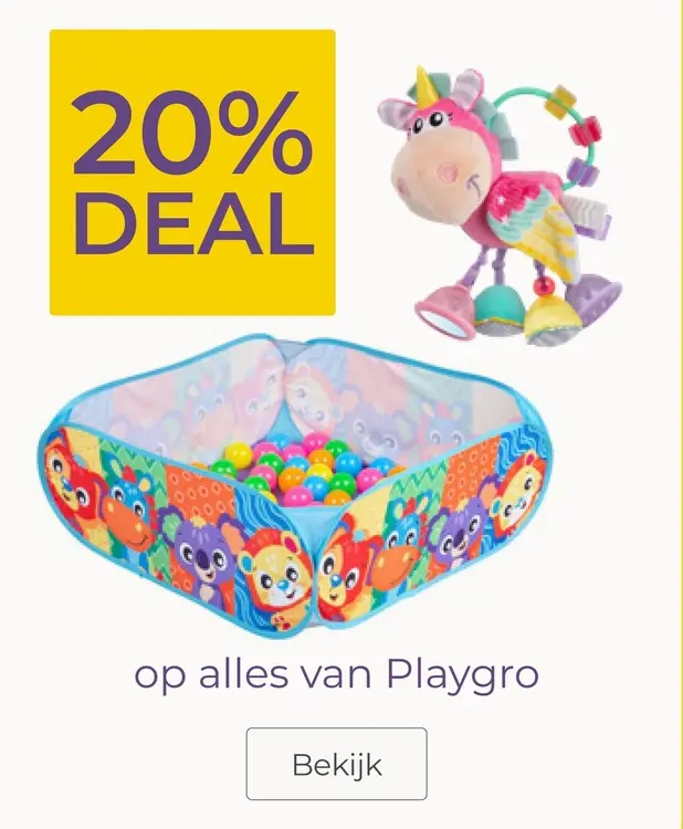 Aanbieding: alles van Playgro