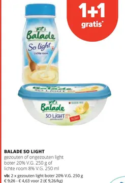 Aanbieding: Balade so light