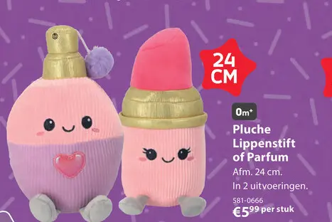 Aanbieding: Pluchiez pluche lippenstift / parfum
