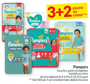 Offre: Pampers