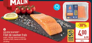 Offre: Filet de saumon frais