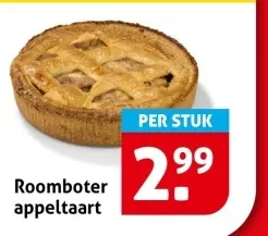 Aanbieding: Roomboter appeltaart