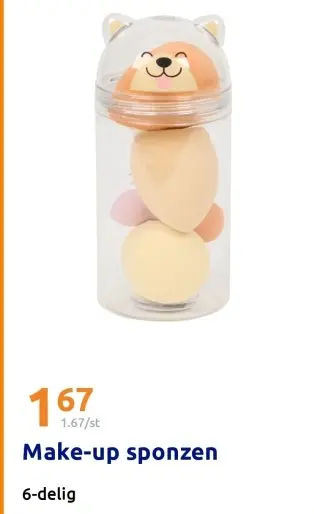 Promotie: Make-up sponzen