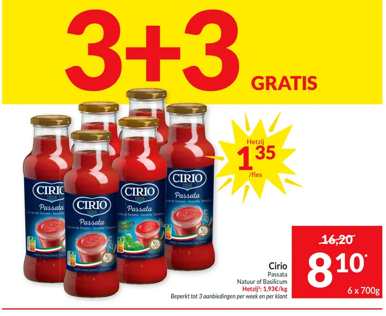 Promotie: Passata