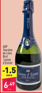 Offre: AOP Touraine de Loire Brut 'Louise d'Estrée'