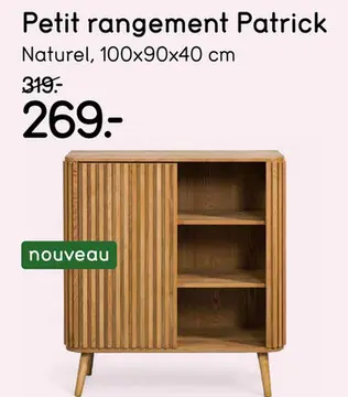 Offre: Petit rangement Patrick
