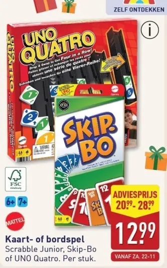 Aanbieding: Kaart- of bordspel
