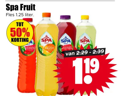 Aanbieding: Spa Fruit