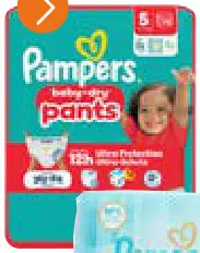 Offre: Pampers baby-dry pants