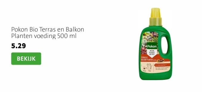 Aanbieding: Bio Terras en Balkon Planten voeding