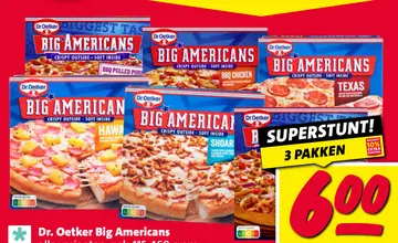 Aanbieding: Dr. Oetker Big Americans