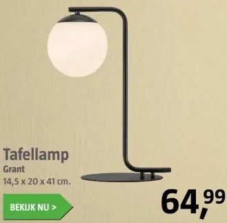 Aanbieding: Tafellamp