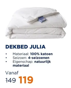 Aanbieding: DEKBED JULIA