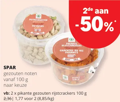 Promotie: Gezouten noten