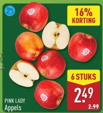 Aanbieding: PINK LADY Appels