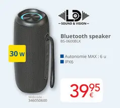 Promotie: Bluetooth speaker