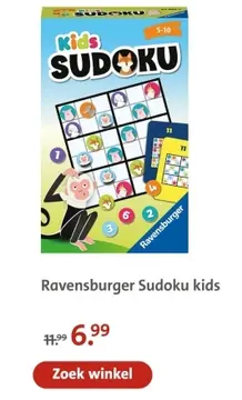 Aanbieding: Ravensburger Sudoku kids