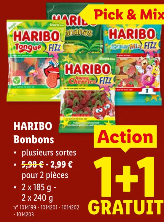 Offre: Bonbons