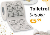 Aanbieding: Toiletrol SUDOKU