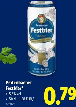 Aanbieding: Perlenbacher Festbier