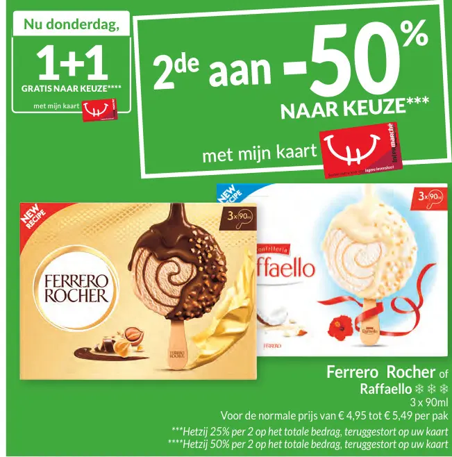 Promotie: Ferrero Rocher of Raffaello