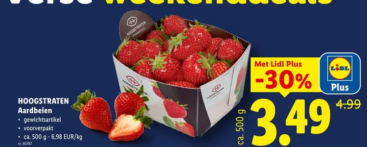 Promotie: Hoogstraten Aardbeien