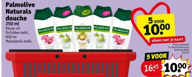 Promotie: Naturals douche