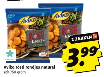 Aanbieding: Aviko rösti rondjes naturel
