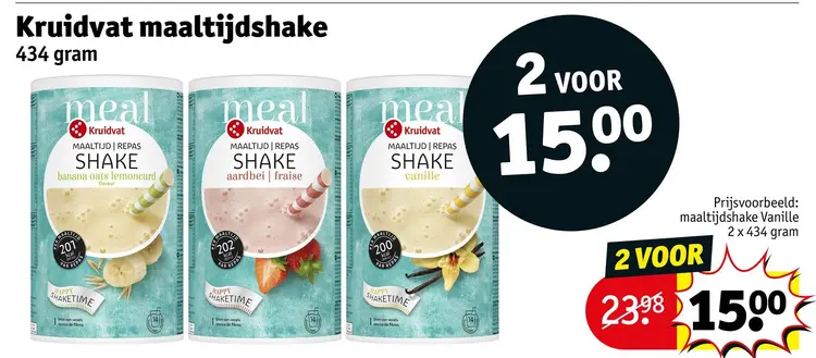 Aanbieding: Maaltijdshake