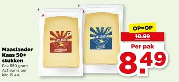 Aanbieding: Maaslander Kaas 50+ stukken
