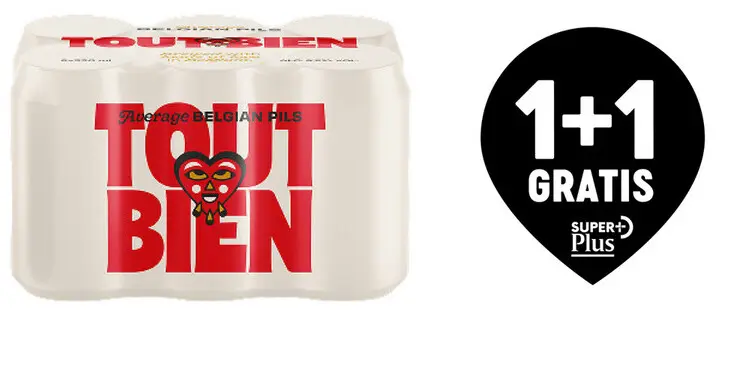 Aanbieding: TOUT BIEN Average BELGIAN PILS