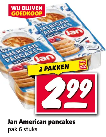 Aanbieding: American pancakes