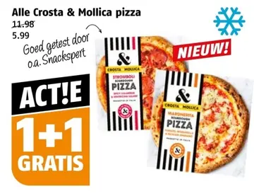 Aanbieding: Crosta & Mollica pizza