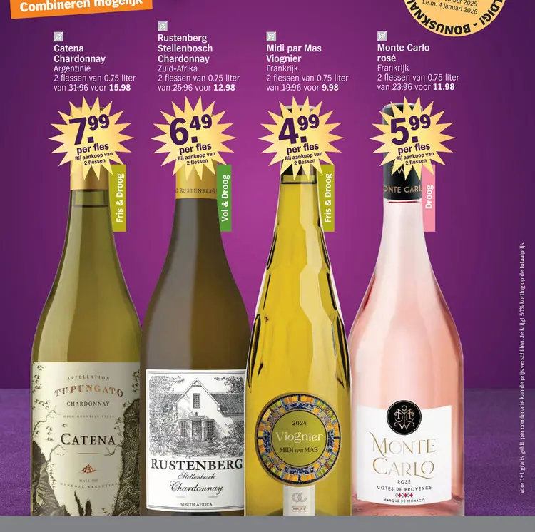 Aanbieding: Wijnen