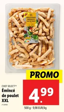 Offre: Émincé de poulet XXL