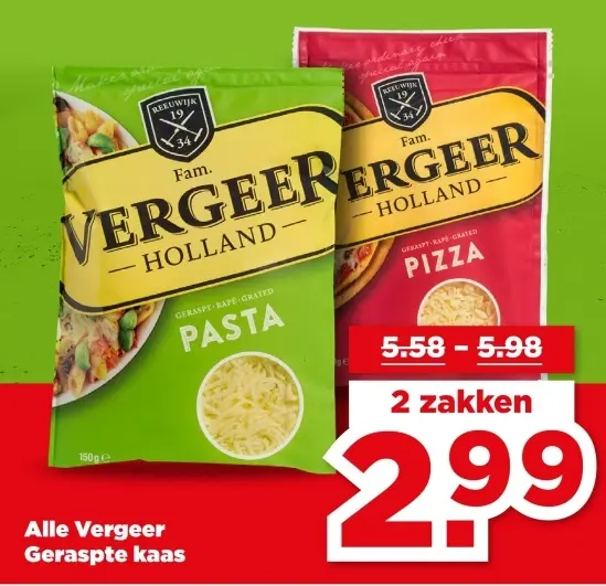 Geraspte kaas
