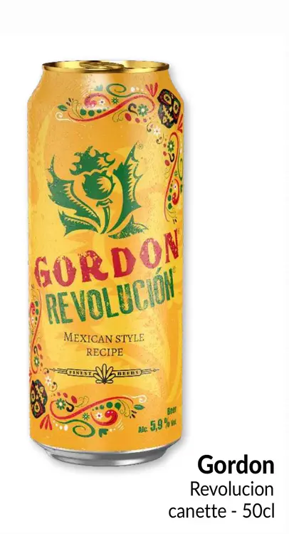 Offre: Gordon Revolucion canette