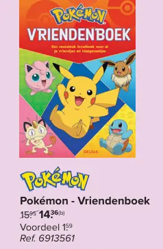 Offre: Pokémon - Vriendenboek
