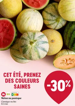 Offre: Melon ou pastèque