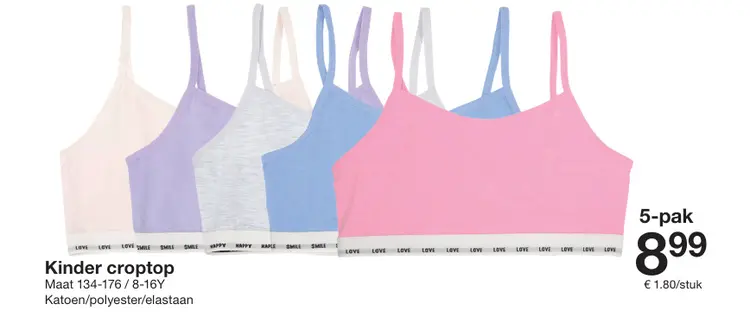 Promotie: Kinder croptop