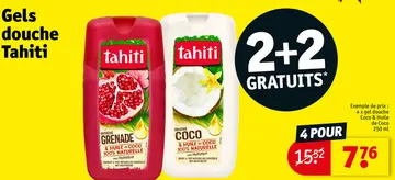 Offre: Gels douche Tahiti