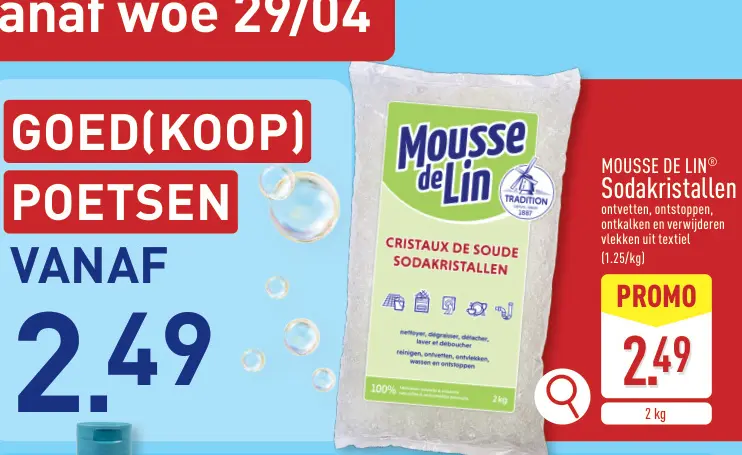 Promotie: Sodakristallen